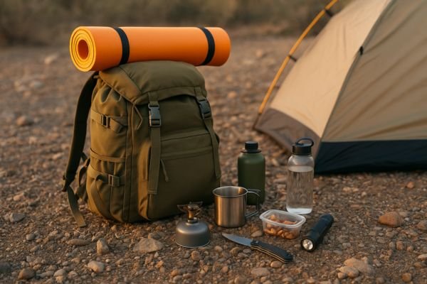 O que não pode faltar na mochila de quem vai acampar longe da cidade